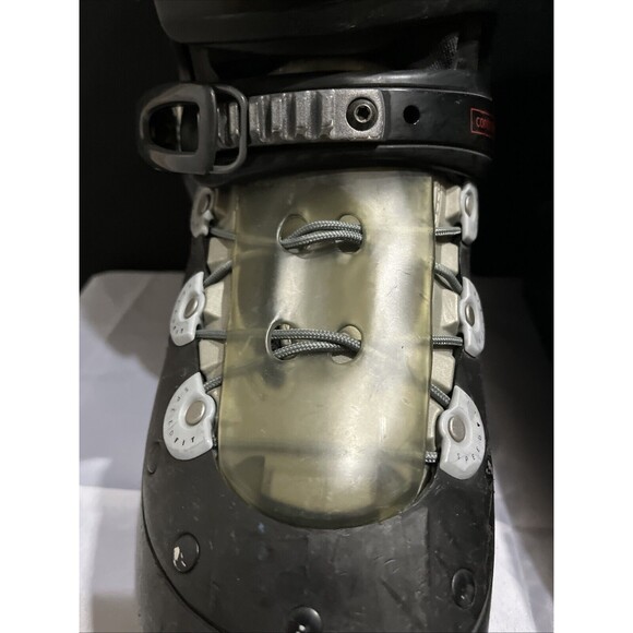 Salomon Ski Boots Men’s 28.5-10 1/2 Black Control Strap Advance Fit Technology - Picture 6 of 16